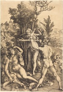 Herkules am Scheideweg von Albrecht Dürer