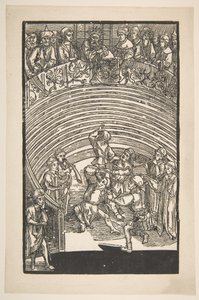 Illustration aus Die Komödie des Terenz, Nachdruck aus dem 19. Jahrhundert von Albrecht Dürer