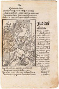 Illustration zum Buch Narrenschiff von Sebastian Brant, 1494