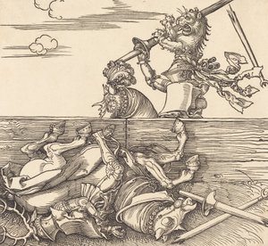 Italienisches Turnier, ca. 1516 von Albrecht Dürer