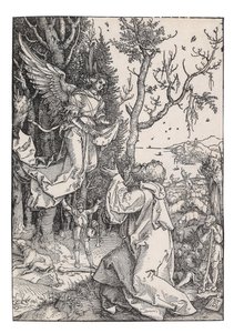Joachim und der Engel, aus Das Leben der Jungfrau von Albrecht Dürer