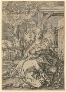 Jungfrau mit Kind von Albrecht Dürer