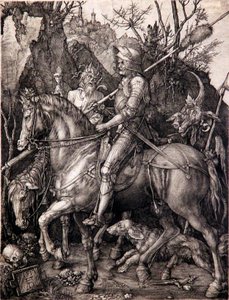 Ritter, Tod und Teufel von Albrecht Dürer
