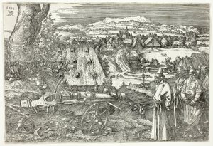 Landschaft mit Kanone (Die große Kanone)