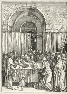 Leben der Jungfrau: Ablehnung des Opfers von Joachim, 1504-1505