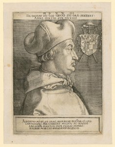 Löwenwappen mit Hahn von Albrecht Dürer