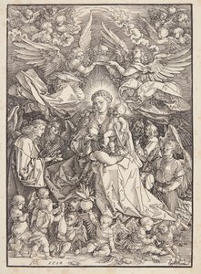 Madonna Königin der Engel von Albrecht Dürer