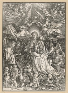 Maria als Königin der Engel von Albrecht Dürer