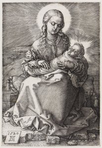 Maria mit dem Wickelkind von Albrecht Dürer