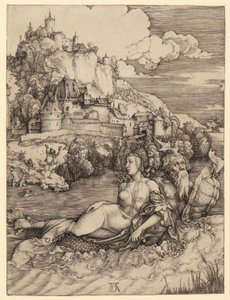 Maria mit dem Meerkätzchen von Albrecht Dürer