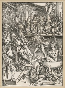 Martyrium des Johannes (Apokalypse) von Albrecht Dürer