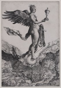 Nemesis (Das große Glück) von Albrecht Dürer