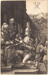 Pilatus wäscht seine Hände von Albrecht Dürer