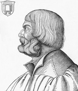 Porträt von Albrecht Dürer, 1527 von Albrecht Dürer