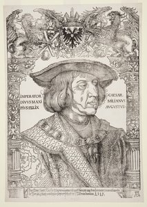 Porträt von Maximilian I. von Albrecht Dürer