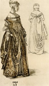 Vornehme venezianische Dame