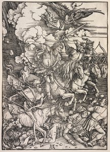 Offenbarung des Johannes: Die vier Reiter von Albrecht Dürer