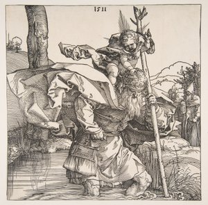 Heiliger Christophorus von Albrecht Dürer
