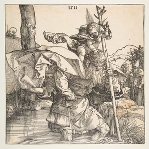 Heiliger Christophorus von Albrecht Dürer