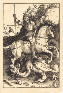 Sankt Georg tötet den Drachen
