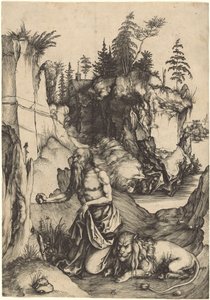 Der büßende heilige Hieronymus in der Wildnis