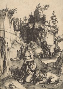 Der büßende Heilige Hieronymus in der Wildnis, ca. 1496