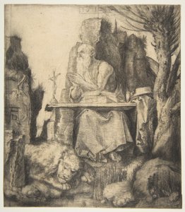 Heiliger Hieronymus bei der Weide von Albrecht Dürer