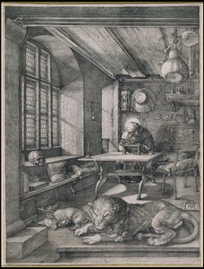 Heiliger Hieronymus in seinem Studierzimmer