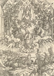 Johannes vor Gott und den Ältesten von Albrecht Dürer