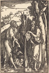 Johannes der Täufer und Onuphrius