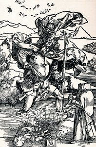 St. Christophorus, 1500 1906 von Albrecht Dürer