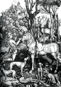 St. Eustace, ca. 1501, 1870