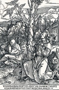 Der heilige Franziskus empfängt die Stigmata, 1504, 1906
