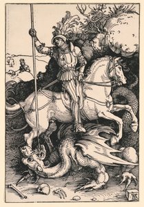 St. Georg tötet den Drachen