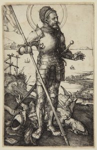 St. Georg zu Fuß von Albrecht Dürer
