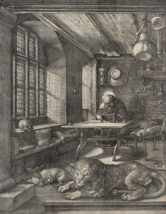Der heilige Hieronymus in seiner Studierstube von Albrecht Dürer