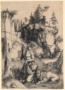 Der heilige Hieronymus in Buße