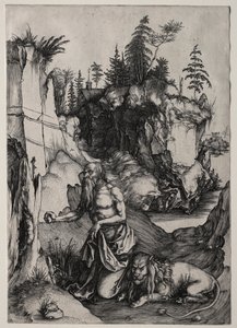 Der heilige Hieronymus in der Buße