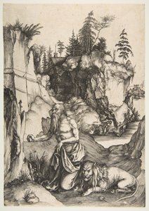 St. Hieronymus in Buße von Albrecht Dürer