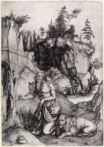 Der heilige Hieronymus in der Buße von Albrecht Dürer