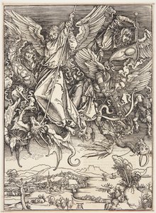 St. Michael kämpft gegen den Drachen