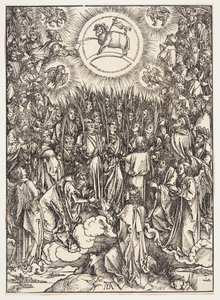 Die Anbetung des Lammes von Albrecht Dürer