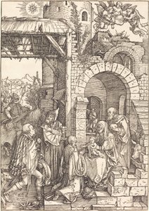 Die Anbetung der Heiligen Drei Könige von Albrecht Dürer