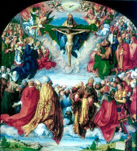 Die Anbetung der Dreifaltigkeit Das Landauer Altarbild, 1511