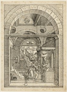 Die Verkündigung, aus dem Leben der Jungfrau von Albrecht Dürer