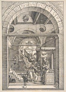 Die Verkündigung, aus "Das Leben der Jungfrau" von Albrecht Dürer