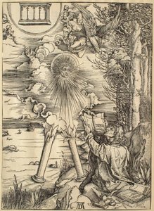 Die Apokalypse: Johannes verschlingt das Buch von Albrecht Dürer