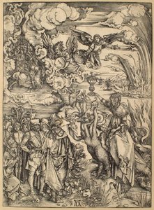 Die Apokalypse: Die babylonische Hure von Albrecht Dürer