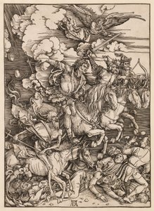 Die Apokalypse: Die vier Reiter von Albrecht Dürer
