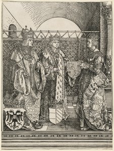 Die Verlobung von Philipp dem Schönen mit Johanna von Kastilien